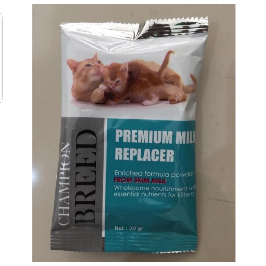 

Susu Kucing / Kitten Milk Cat Champion Breed Sachet 30 gr