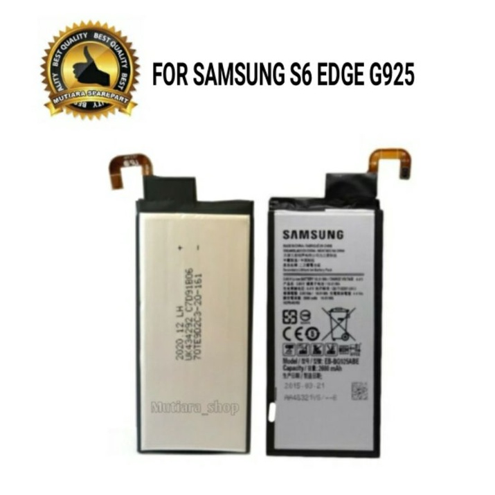 BATERAI BATRE BATTERY SAMSUNG S6 EDGE G925