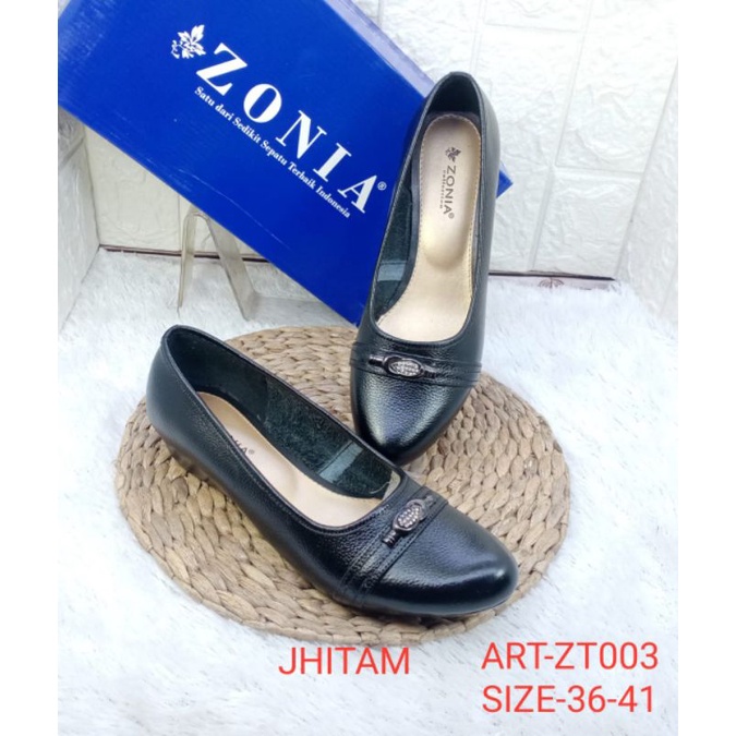 SEPATU KULIT ASLI WANITA ZONIA ZT003