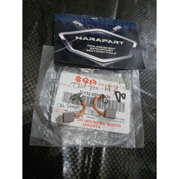 areng starter.carbon brush thunder 125.