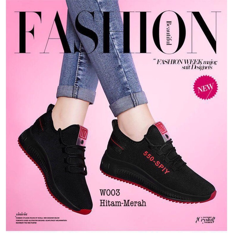 Sepatu wanita impor Sneaker#W003