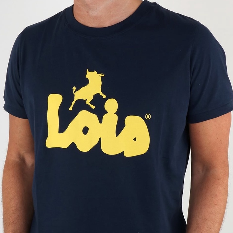 Kaos Pria Lengan Pendek Lois Hitam Size M L XL XXL Tshirt Outfit Of The Day