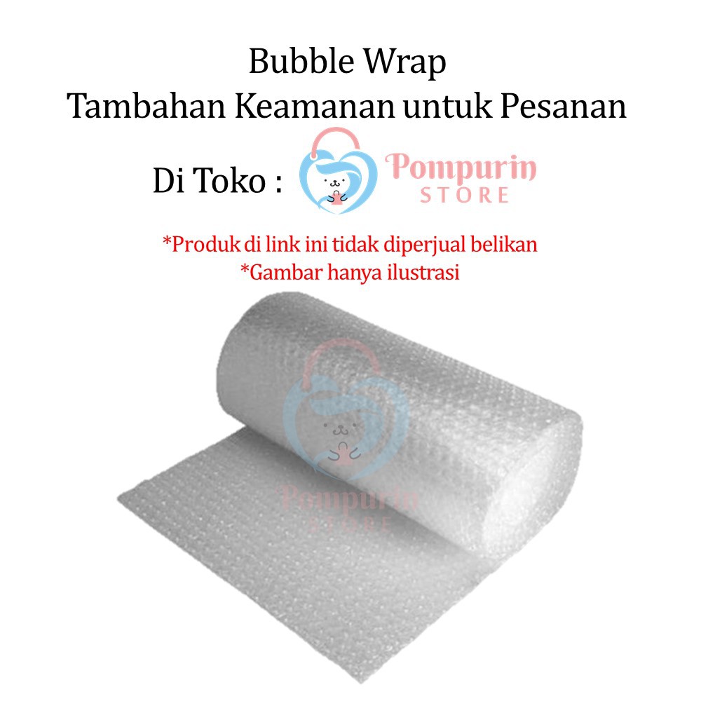 

( 1pcs = 1 lbr ) BUBBLE WRAP Tambahan Packing Paket di Pompurin Store