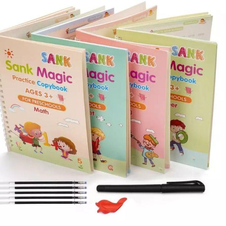 

Sudah READY.. Sank Magic Book/Buku Belajar Menulis/Buku Belajar Menulis TK PAUD