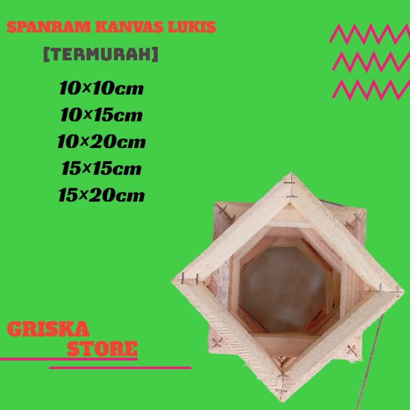

SPANRAM MINI / FRAME KANVAS LUKIS UKURAN KECIL 10×10/10×15/10×20/15×15/15×20