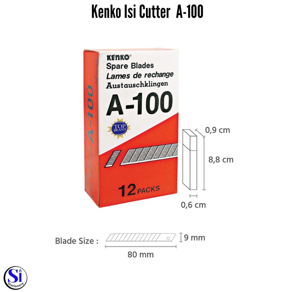 Isi Cutter Kenko A-100 / Refill Cutter A-100