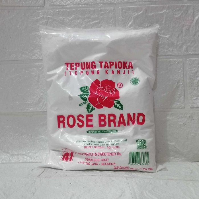 

ROSE BRAND TEPUNG TAPIOKA 500GR