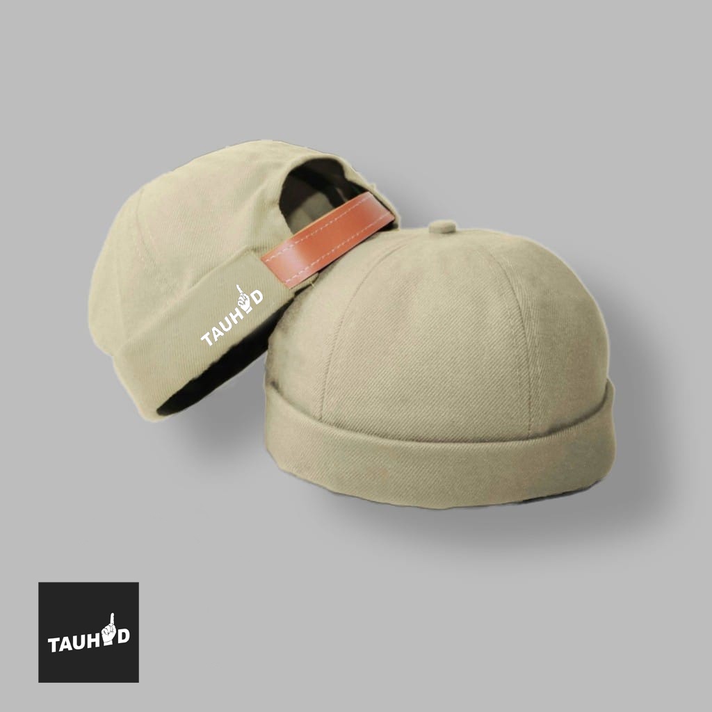 FED Miki Hat Ana Muslim Kotak Peci Mikihat Tauhid Topi Brimless Premium