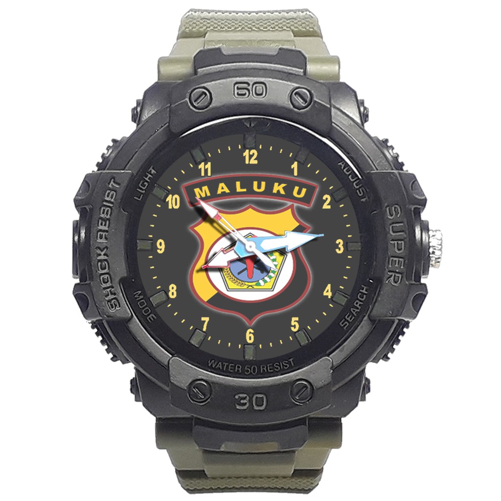 Jam Tangan POLDA MALUKU Bagus