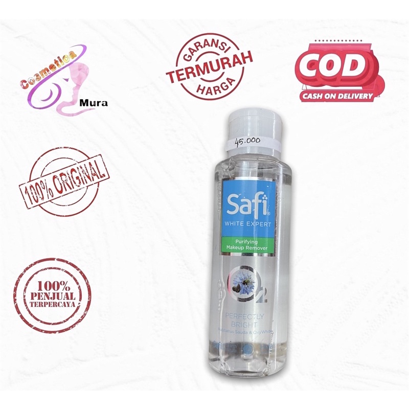 SALE // safi white expert purifying make up remover 100 ml