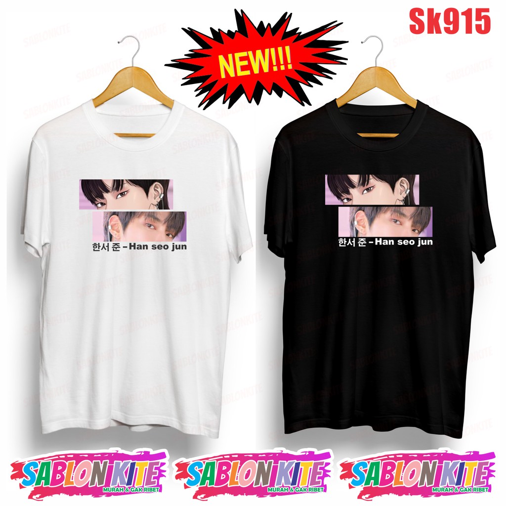 MURAH!!! KAOS SEO JUN HAN DRAKOR SK915 UNISEX COMBED 30S
