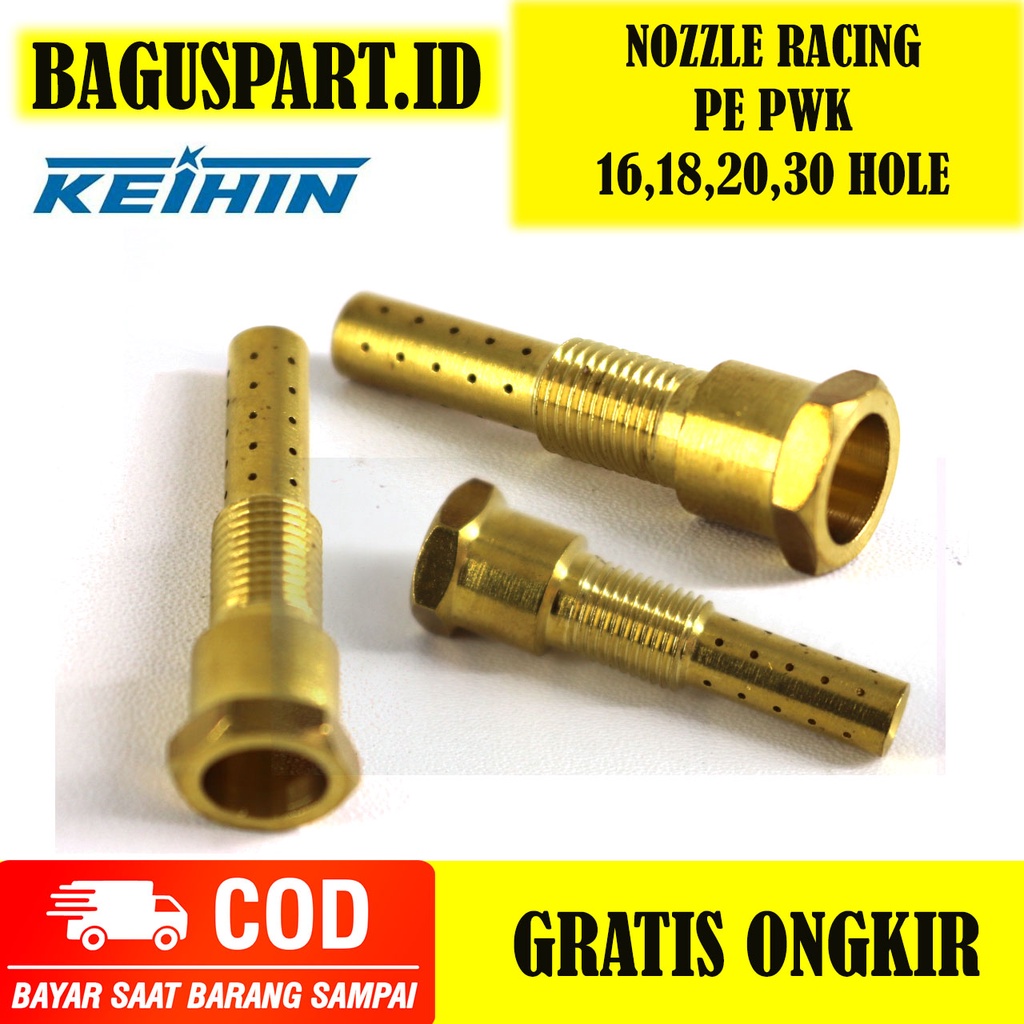 NOZZLE RACING PWK PWL PE 28, 16 18 20 30 HOLE NON SUDCO