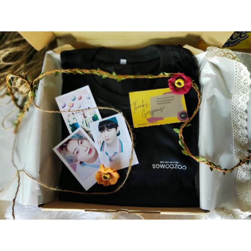 KAOS KPOP BTS  SOWOOZOO 2021 MUSTER (UNOFFICIAL STUFF)