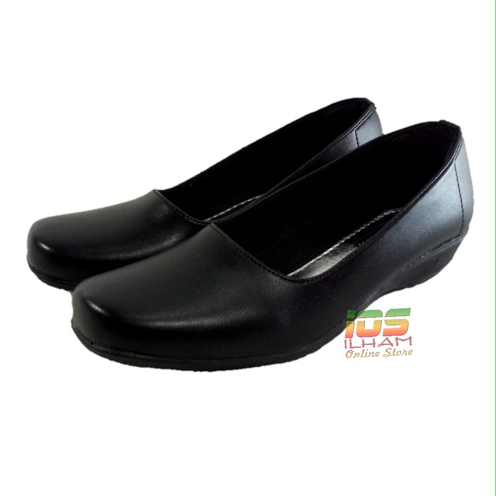 Vinus V.04TR Sepatu Pantofel Wanita Guru Kantor Hak 2cm Size 37-41