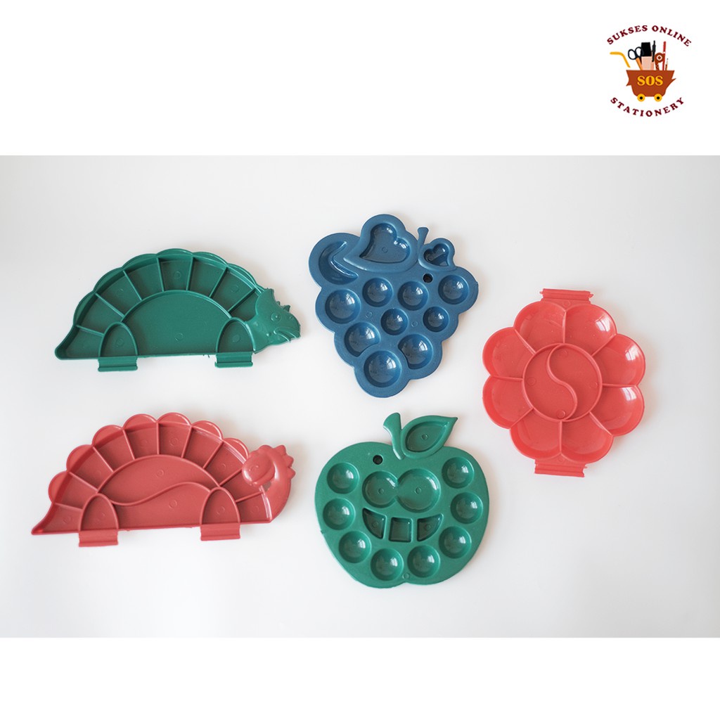 

MJ Palet Cat Air BIOLA seri Warna / Palet Gambar / Piring Cat Air