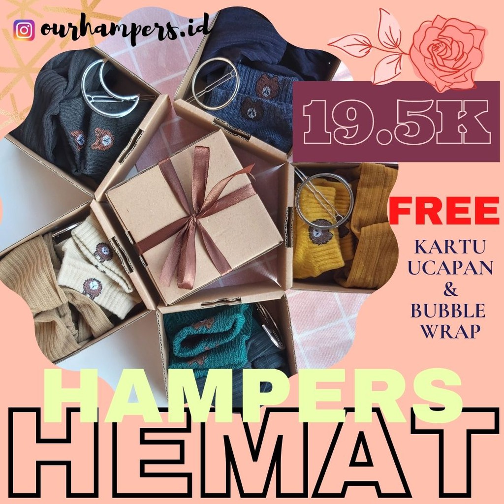 

[Our Hampers] HAMPERS ULANG TAHUN / HAMPERS MINI BANDANA HAMPERS CEWE KADO CEWE