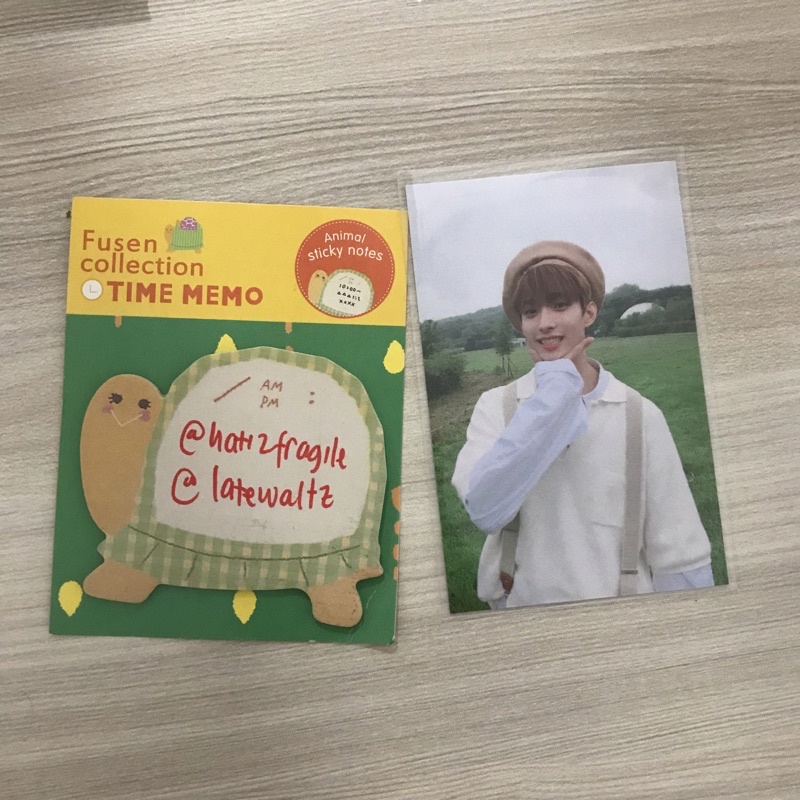 gongbang dk ( svt seventeen gb broadcast dokyeom seokmin an ode beret pc photocard baret rare )