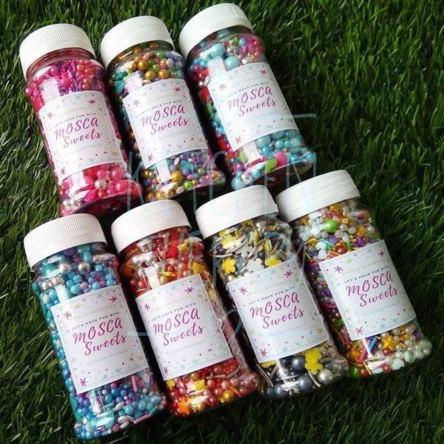 

EDIBLE SPRINKLES MIXED 100GR