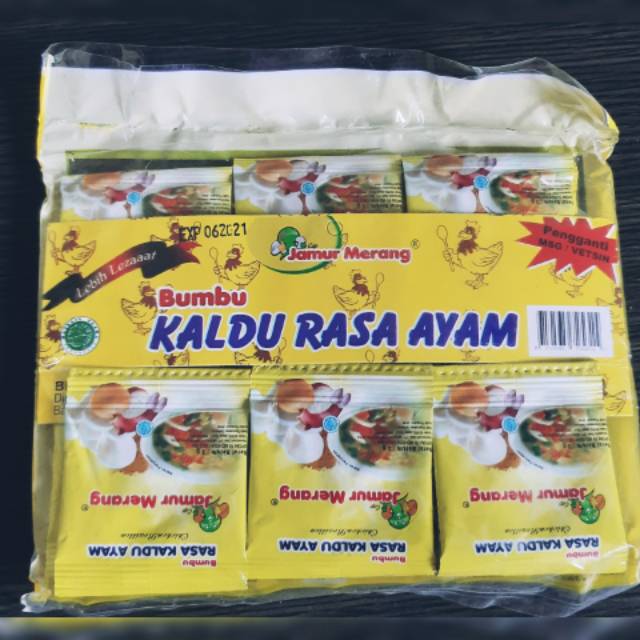 

Penyedap kaldu jamur merang rasa ayam