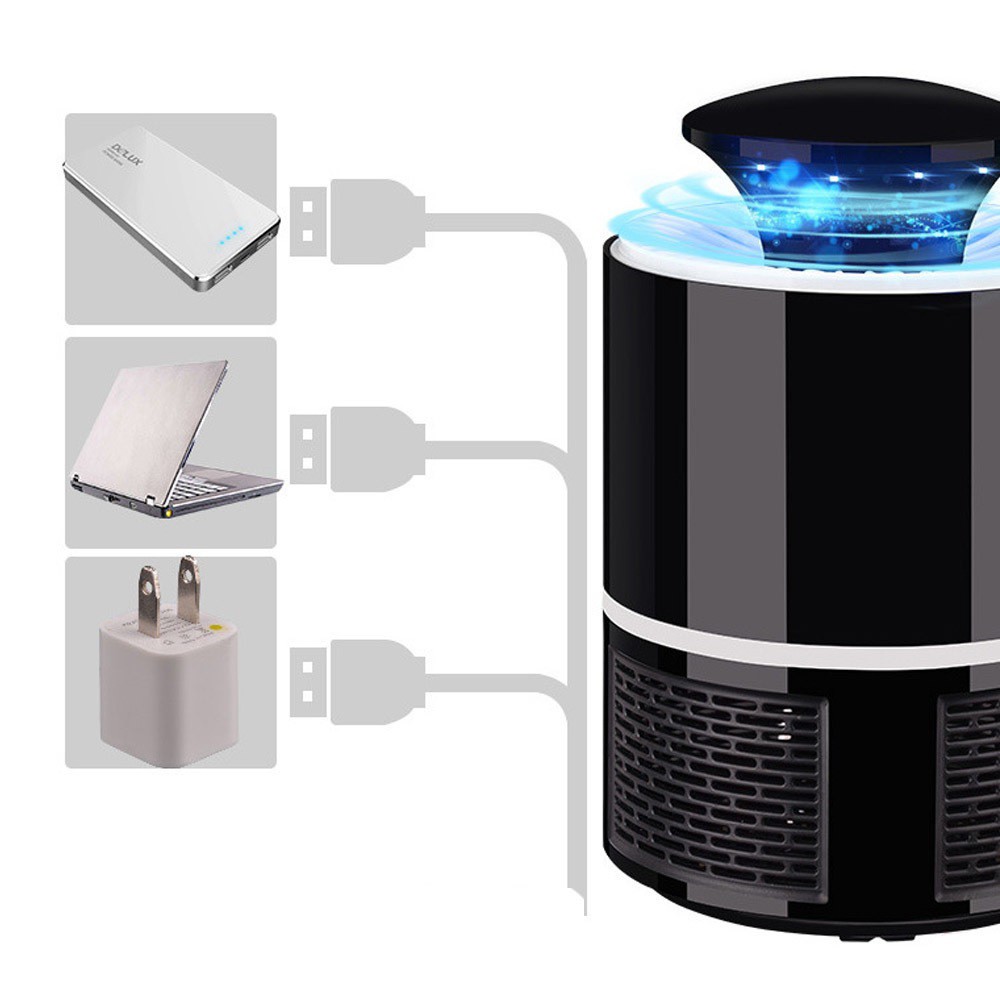 Model 139 - Photocatalytic Silent Design Mosquito Killer UV LED Lamp - Lampu Perangkap Nyamuk