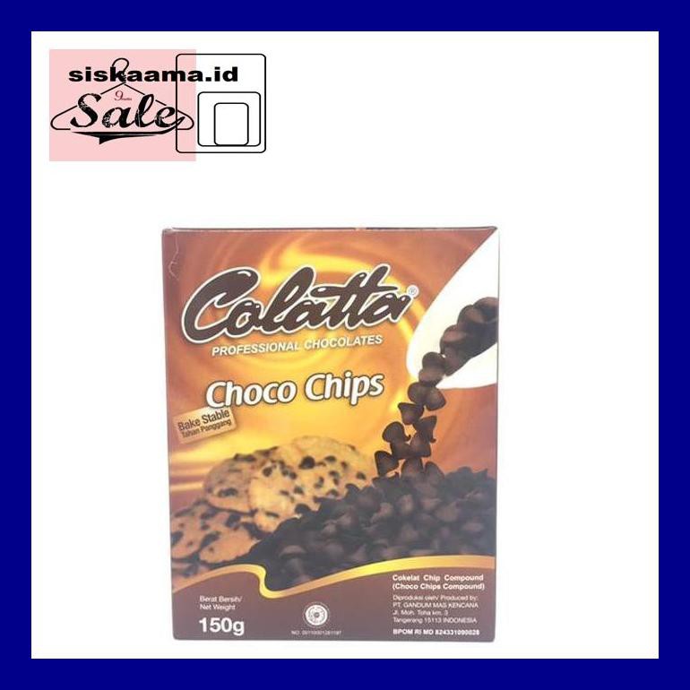 

A40D0Yh Colatta Choco Chips 150Gr D50Tr40V