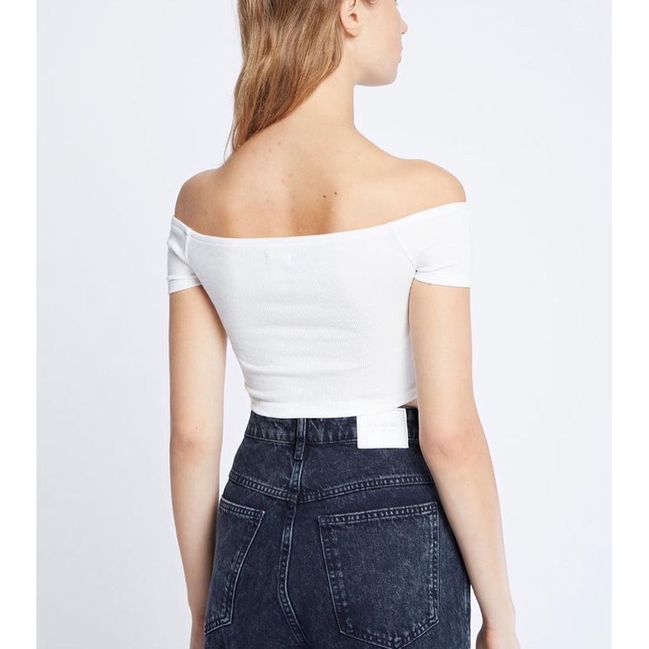 Aeropostale Off Shoulder Crop Top