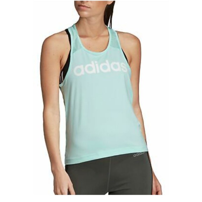 Tanktop Adidas Senam Wanita Zumba, Aerobik Yoga , Gym  Olah Raga , Fitness Original Branded