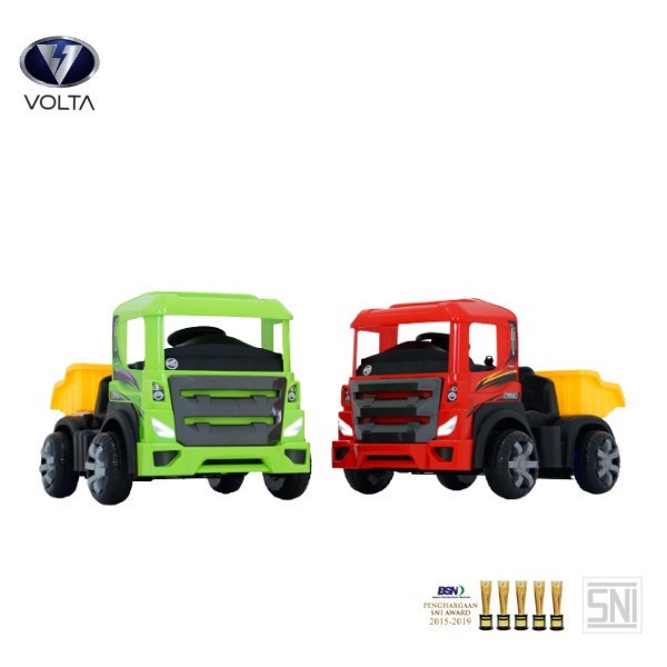Mainan Anak Mobil Aki Truck Pasir Mega Truck VOLTA 5032 SNI Garansi Termurah Murah-1