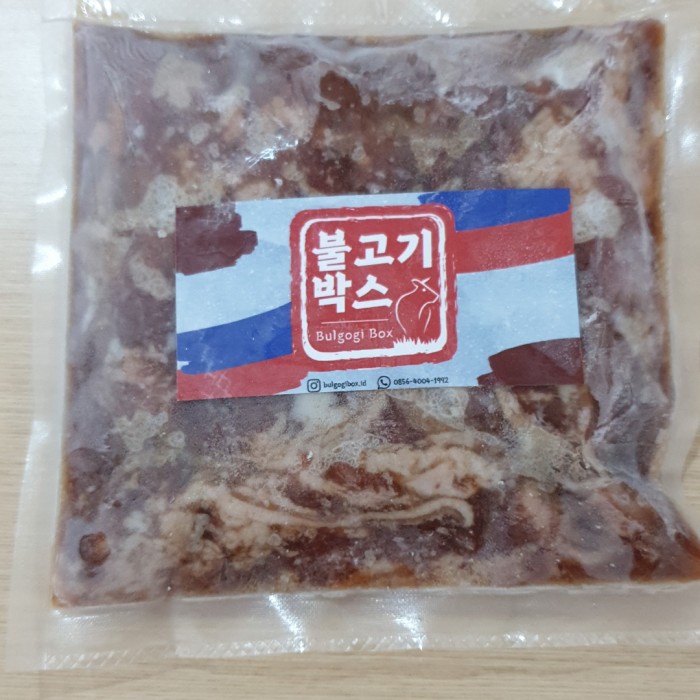 

Bulgogi frozen 250 gt