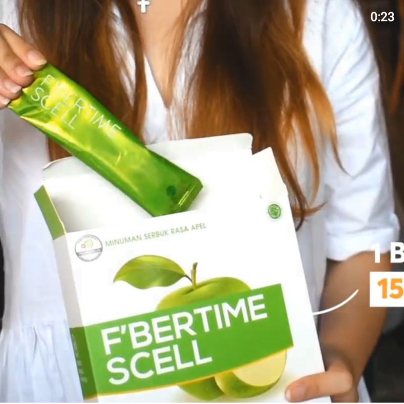 

Fiber diet rasa Apel Fbertimescell / langsing kurus lancar BAB