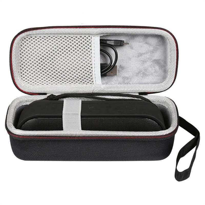 btsg Newest Hard EVA Outdoor Travel Storage Case for Tribit XSound Go Speaker Portable Bag with Mesh Pocket