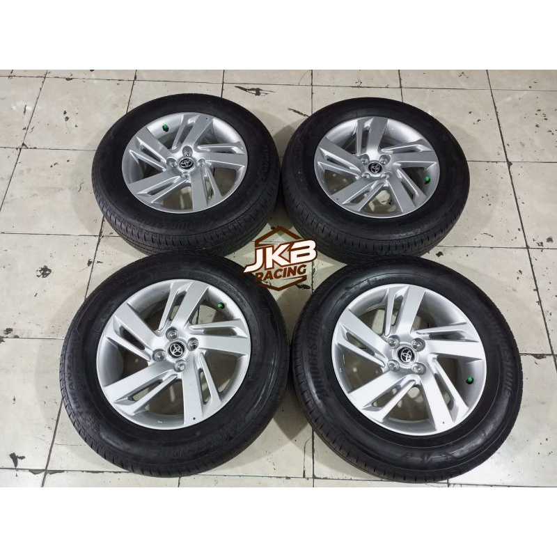 VELG SECOND COPOTAN MOBIL TOYOTA RAIZE RING 16 LUBANG 4X100 INCLUDE BAN 205/65 R16