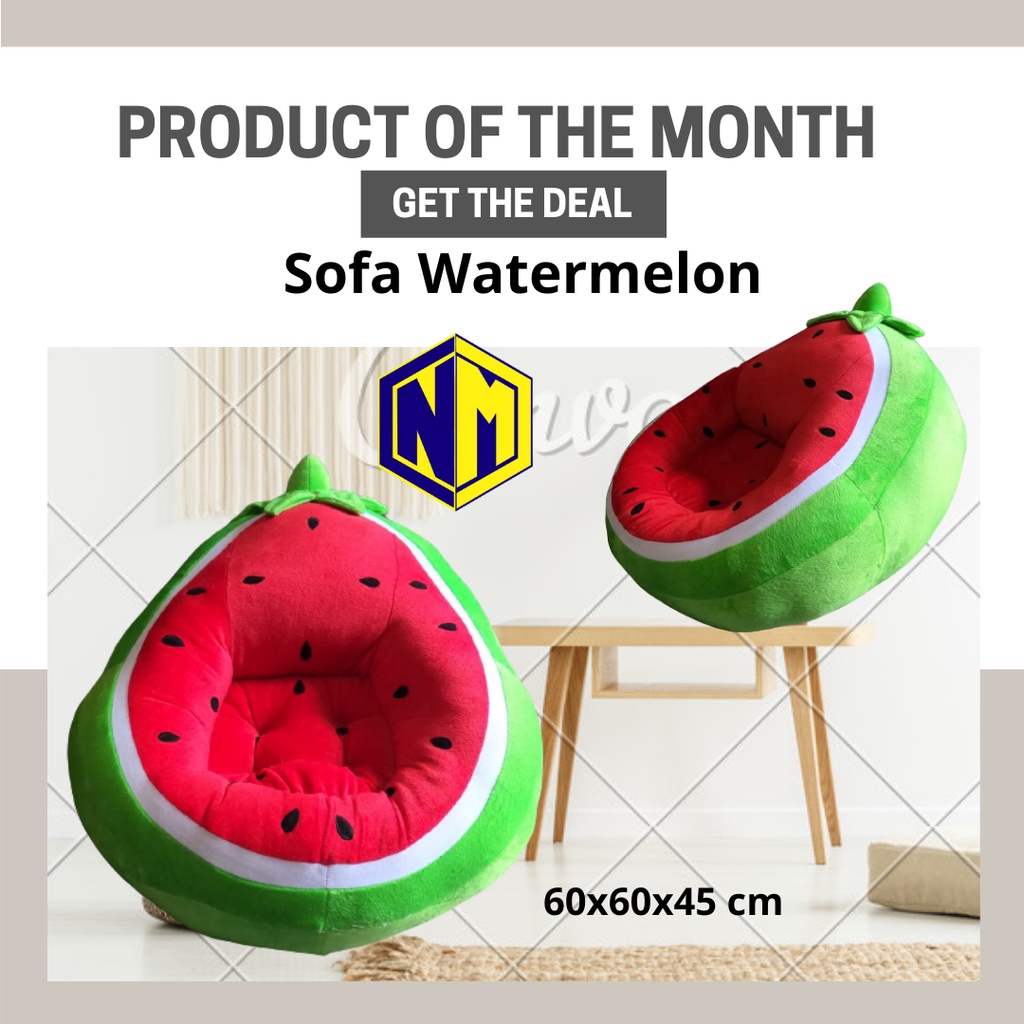 Sofa Buah Anak Sofa karakter Buah Lucu