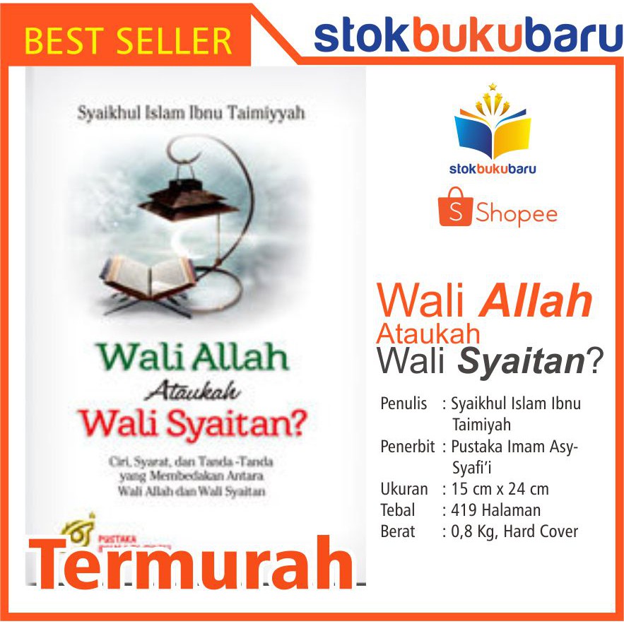 Buku Wali Allah Ataukah Wali Syaitan?