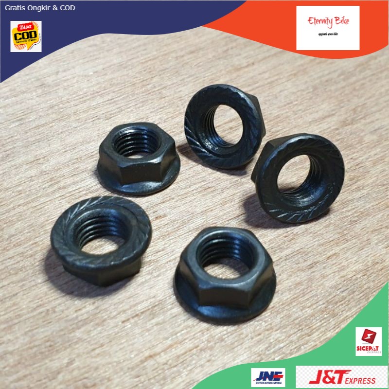 Mur As Tengah Contterless Konterlis | Mur As Gir Depan Crank Sepeda - EB