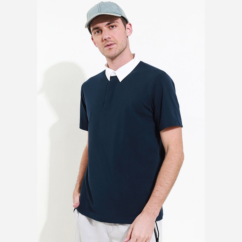 Tolliver Rugby Polo Shirt Pria