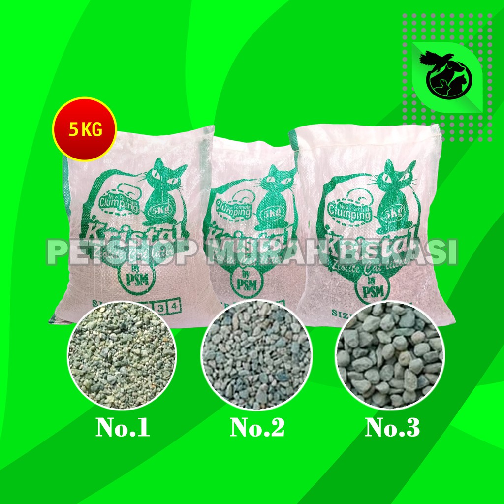 [GOSEND] Pasir Kucing Hamster Zeolit zeolite 5 KG