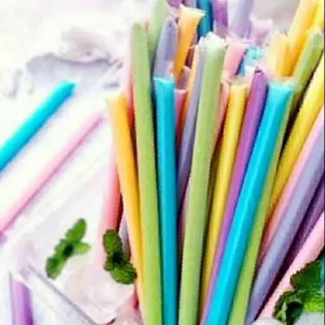 Plastik es susu pensil 1,8 x 23cm 1kg murah