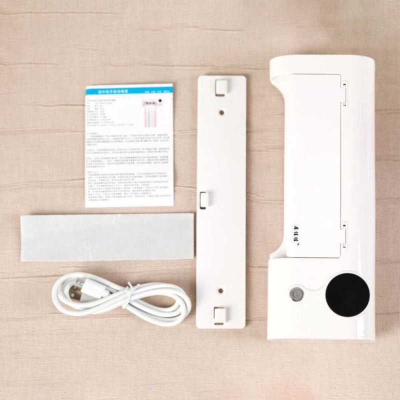 Rak Tempat Sikat Gigi UV Sterilizer Holder USB Rechargeable 1500mAh