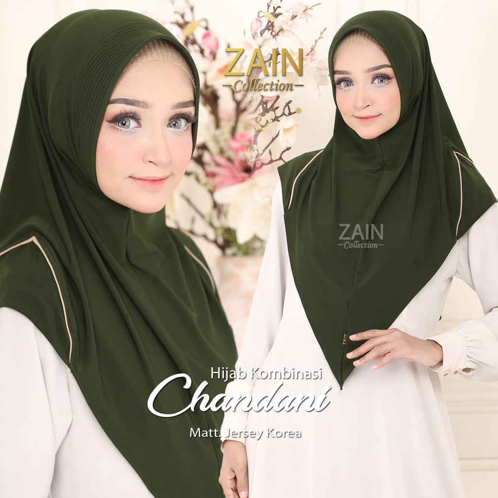 Jilbab Instan Bergo Chandani Ori Zain Collection-ARMY