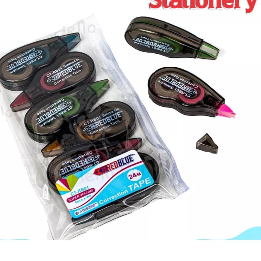 

Ready Banyak ➤ WS99 - PAKET TIP EX KERTAS 24M / CORRECTION TAPE ISI 6***