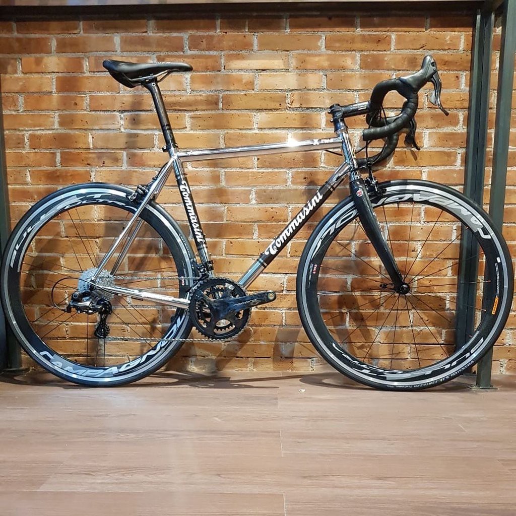 SEPEDA TOMMASINI X-FIRE BIKE WITH CAMPAGNOLO RECORD + CAMPAGNOLO BULLET ULTRA