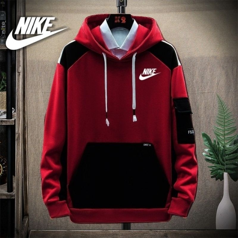 Sweater Pria Nike Pocket Hoodie Fleece