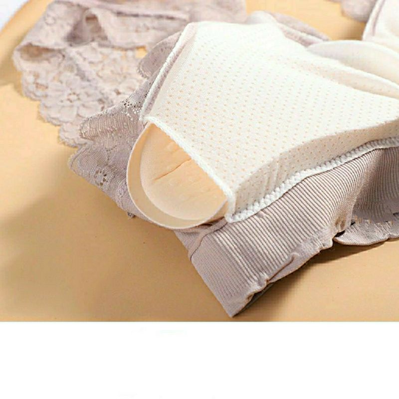 SEAMLESS PUSH UP BRA WANITA VNECK RENDA PAD BUSA ELASTIS GOOD QUALITY