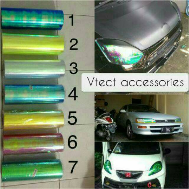 

sticker headlamp chameleon (10m x 30cm)