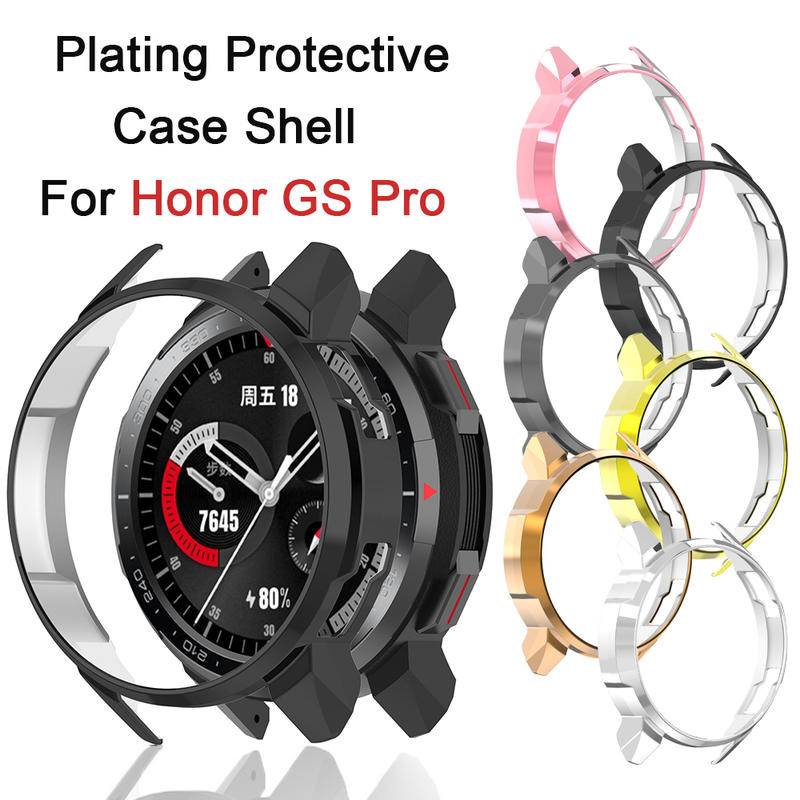 Case Pelindung Frame Bumper Plating PC Untuk Huawei Honor Watch GS Pro