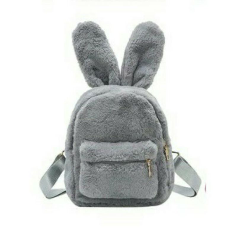 Tas Ransel Wanita Bulu Murah Import Kekinian Backpack Wanita Korea Style Terbaru Kuliah Sekolah Kerja Tas Ransel