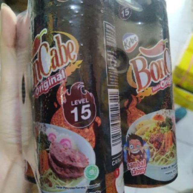 BON CABE LEVEL 15 BOTOL 40GRAM