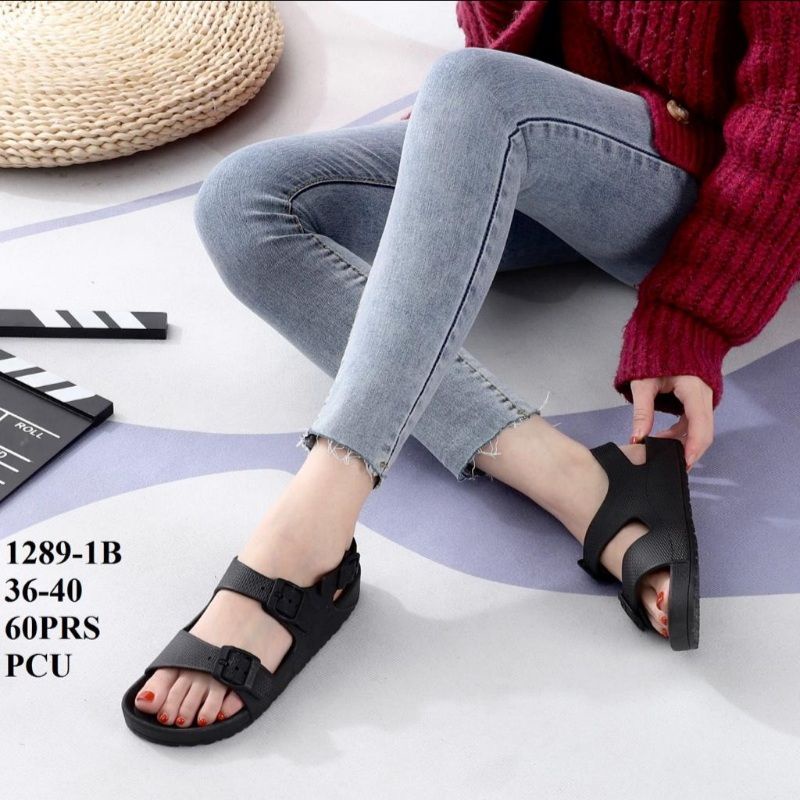 SEPATU SANDAL WANITA KARET IMPORT BALANCE 1289