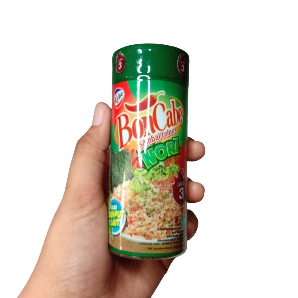 

BonCabe Sambal Tabur 35gr Nori Level 3 Rumput Laut Sambel
